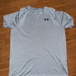 Under Armour Boy’s Light Gray Short Sleeve Tee